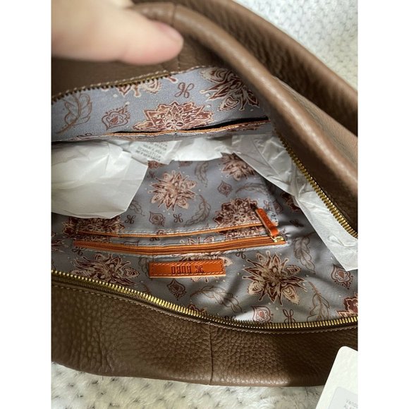NWT Hobo Alannis Acorn Leather Shoulder Bag - Picture 11 of 12